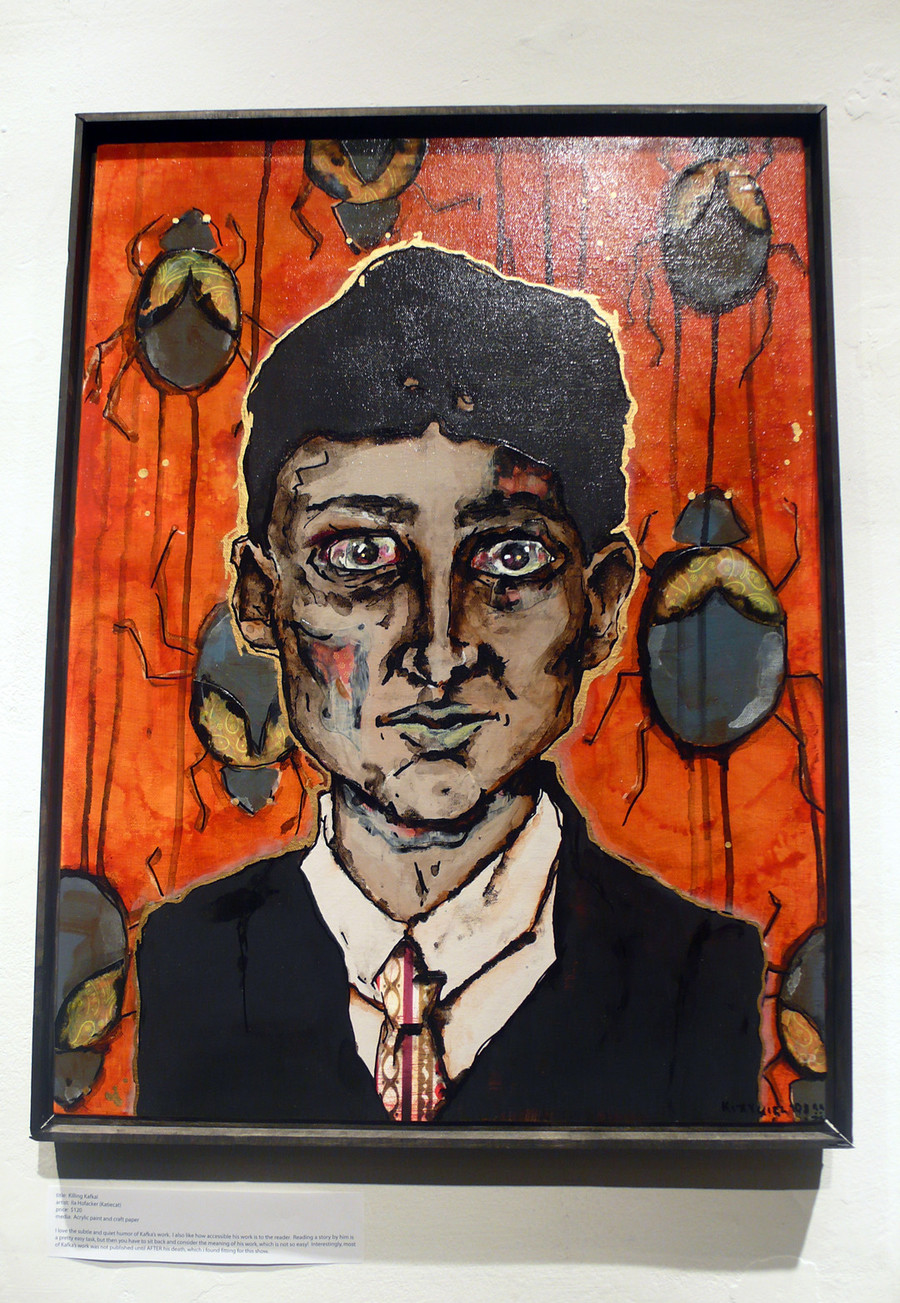 Killing Kafka - Ila Hofacker, CC BY 2.0, by Flickr,  © Chicago Art Department 
