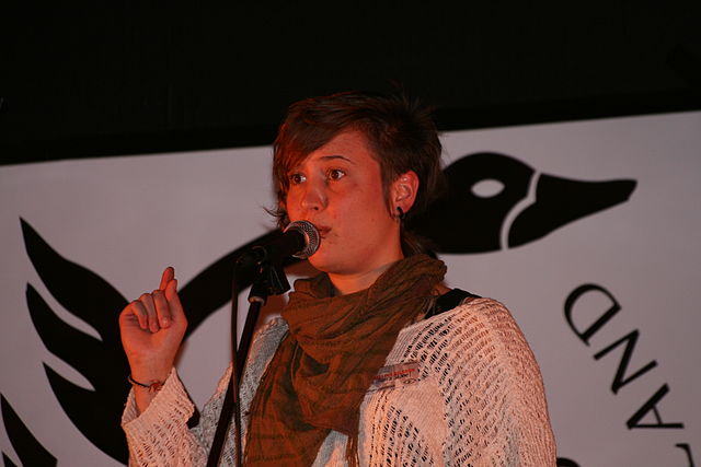 Poetry Slam SM 2008 torsdag (2457512185)  © Henrik Ström 